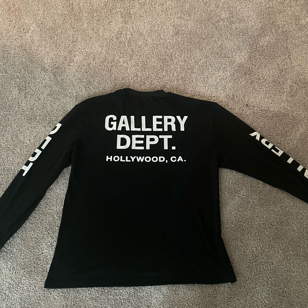 Gallery Dept. Black Long Sleeve Shirt